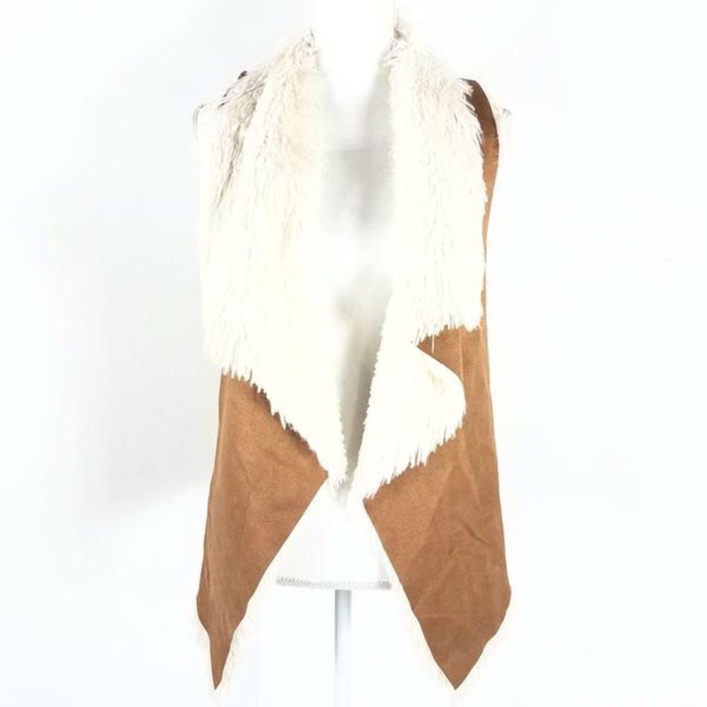 Steve Madden faux fur vest